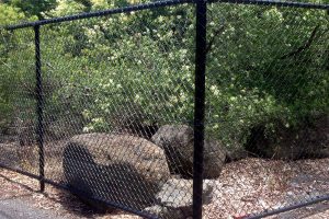 chain mesh fence melbourne black coated