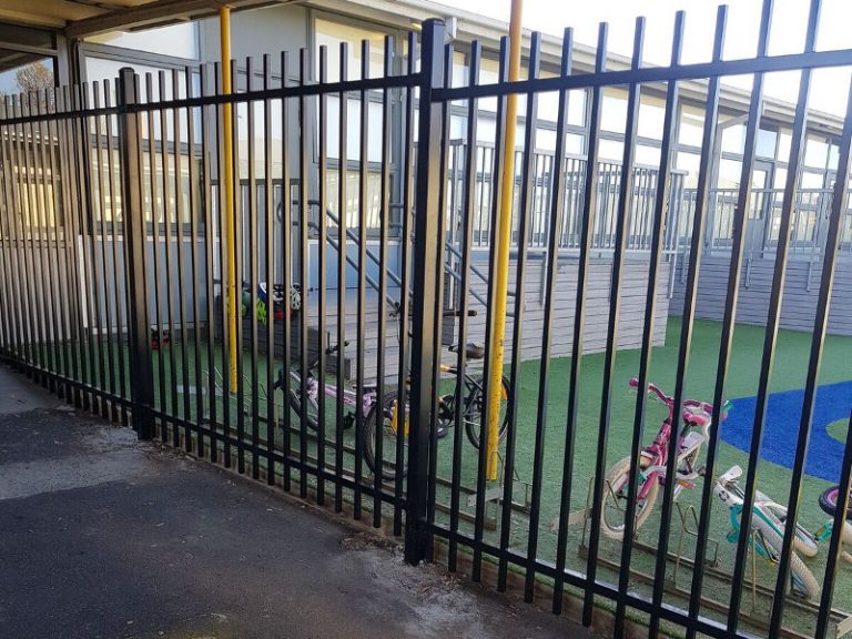 steel top security fence school jacana melbourne