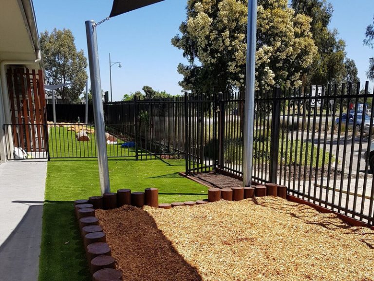 hercules security fence playground early education centre epping melbourne