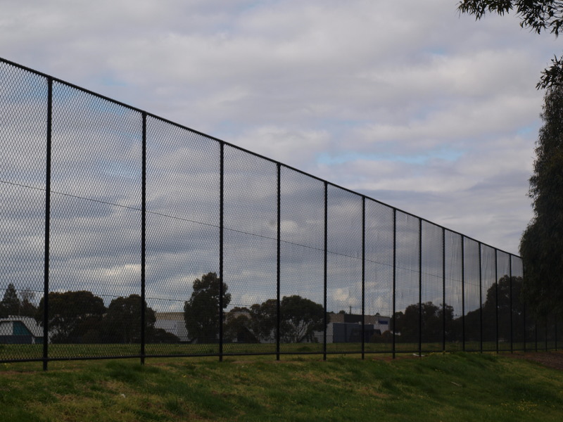 commercial chainmesh fencing sports ground
